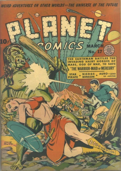 Cover of The Warrior-Maid Of Mercury