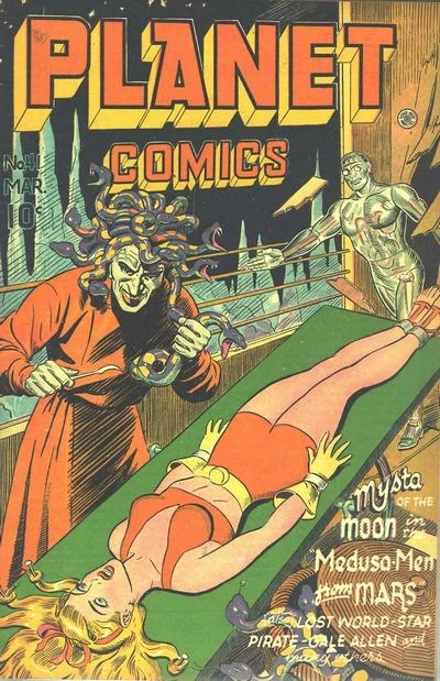 Cover of The Medusa Men from Mars
