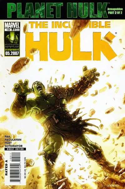 Cover of Planet Hulk: Armageddon, Part 2 of 2