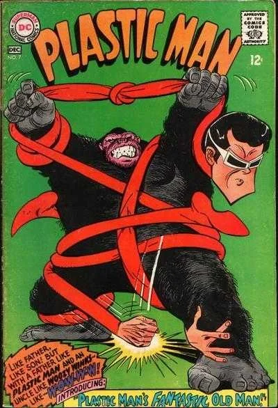 Plastic Man's Fantastic Old Man!