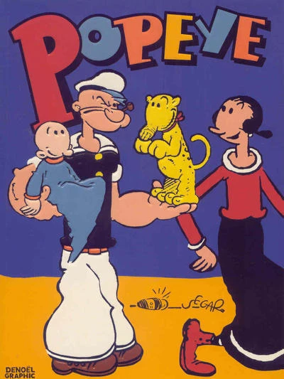 Cover of Popeye et le Jeep