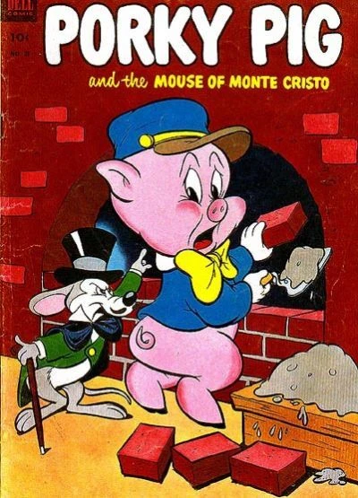 Cover of Porky Pig and the Mouse of Monte Christo