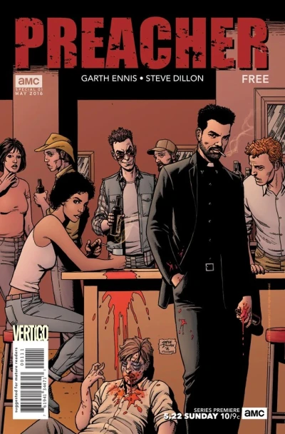 Cover of Preacher 1 AMC Edition