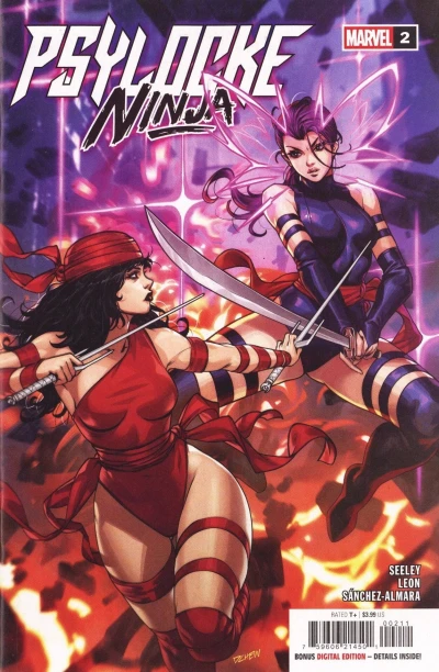 Cover of Psylocke: Ninja #2