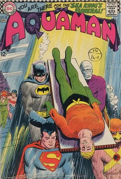 Cover of The Death Of Aquaman