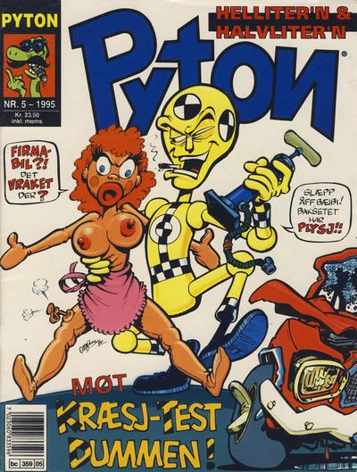 Cover of Møt Kræsj-test Dummen!