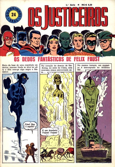 Cover of Os Dedos Fantasticos de Felix Faust