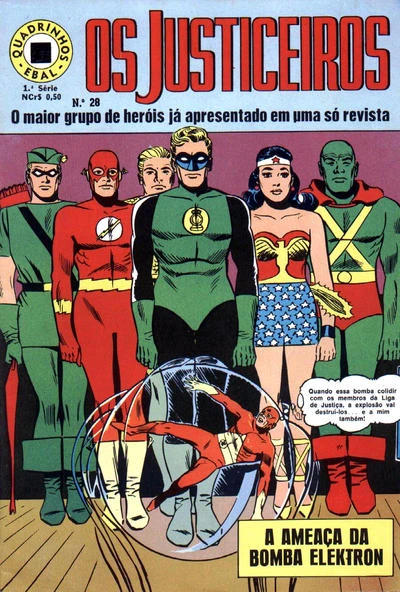 Cover of A Ameaca da Bomba Elektron