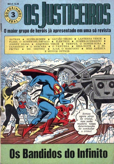 Cover of Os Bandidos do Infinito