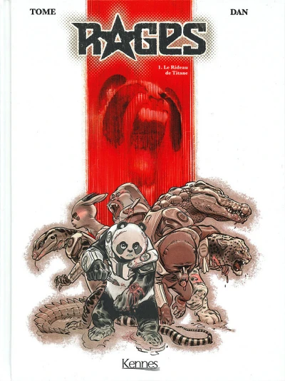 Cover of Le Rideau de Titane