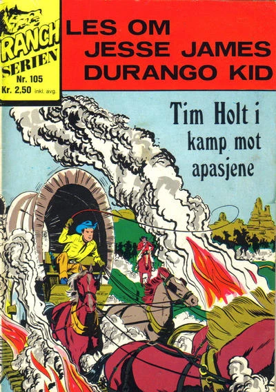 Cover of Tim Holt i kamp mot apasjene
