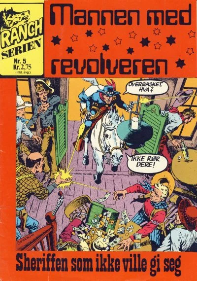 Cover of Mannen med revolveren