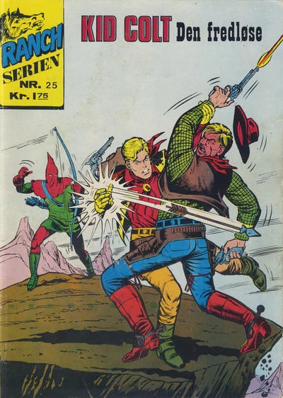 Cover of Kid Colt den fredløse