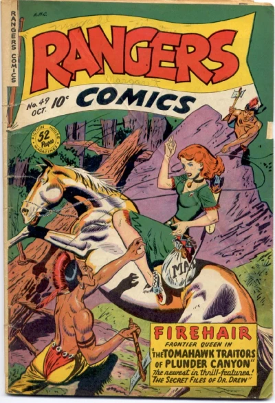 Cover of The Tomahawk Traitors of Plunder Canyon