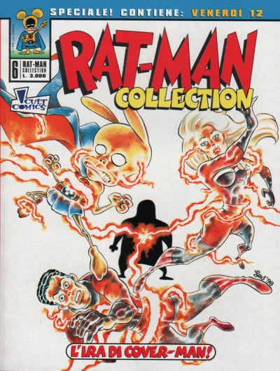 Cover of L'Ira di Cover-Man!