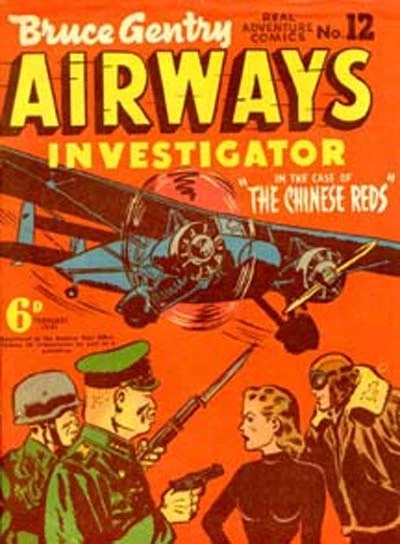 Cover of Bruce Gentry Airways Investigator