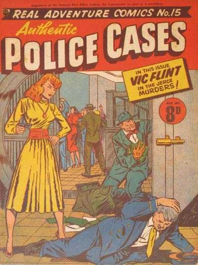 Cover of Authentic Police Cases