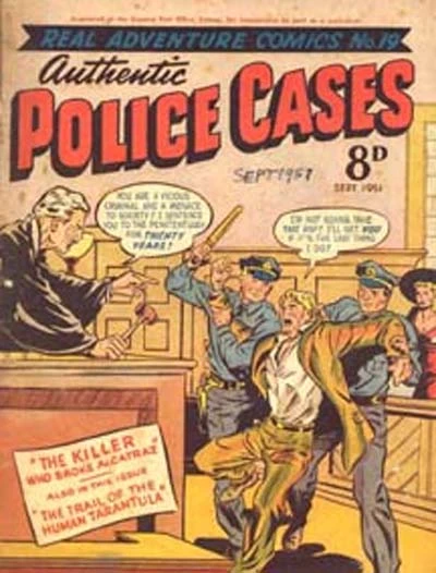 Cover of Authentic Police Cases