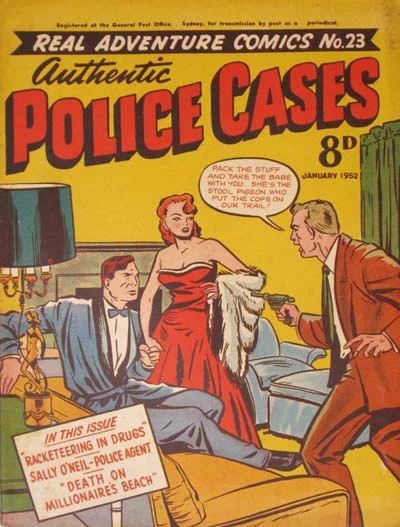 Cover of Authentic Police Cases