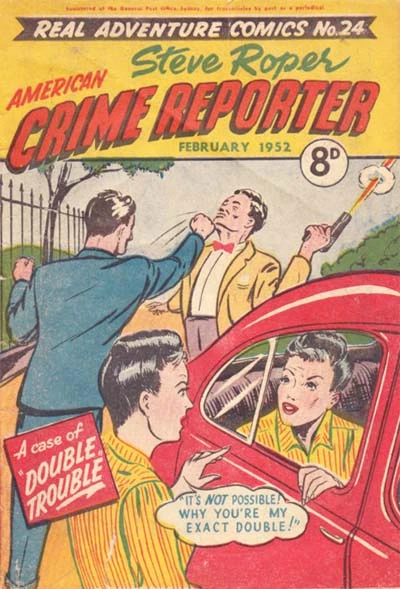 Cover of Steve Roper American Crime Reporter