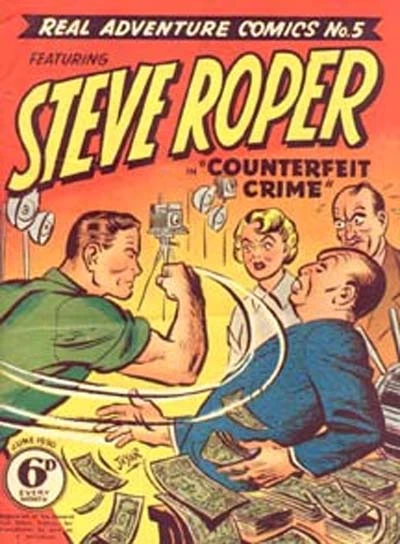 Cover of Steve Roper: Counterfit Crime
