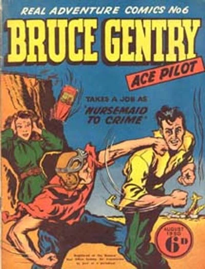 Cover of Bruce Gentry Ace Pilot: Nursemaid to Crime