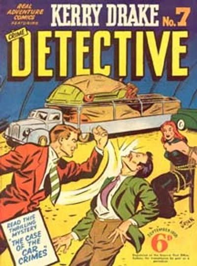 Cover of Kerry Drake Crime Detective