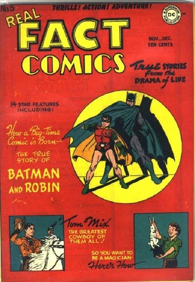Cover of The True Story of Batman and Robin