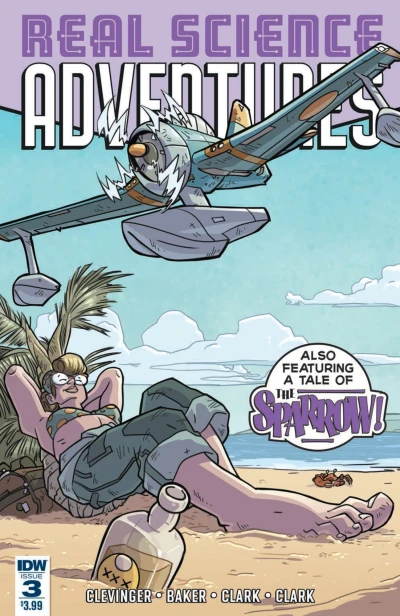 Cover of The Flying She-Devils: Raid On Marauder Island Part 3; The Sparrow: Projekt Millipede Part 3