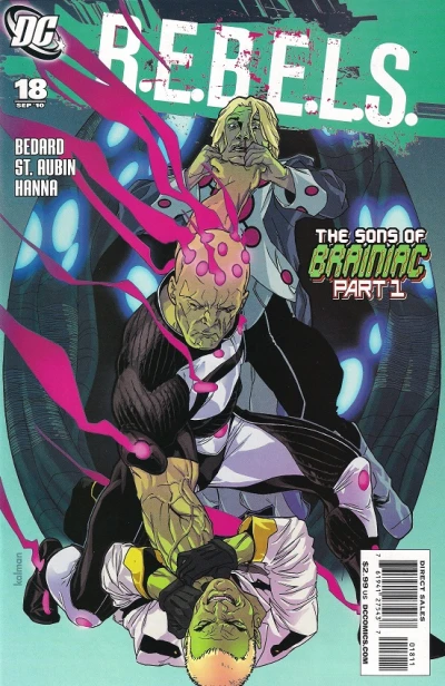 Cover of Sons of Brainiac, Part 1: Brainchild