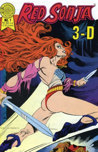 Cover of Red Sonja 3-D