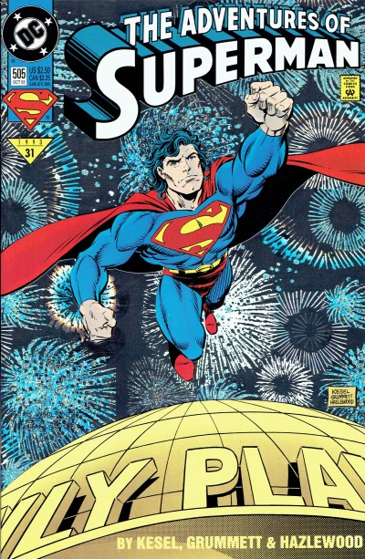 Cover of Reign of the Superman!