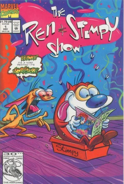 Cover of Ren & Stimpy "Go Bad"