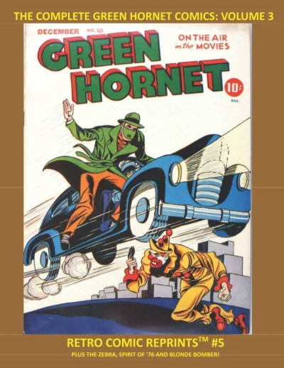 Cover of The Complete Green Hornet Comics Volume 3