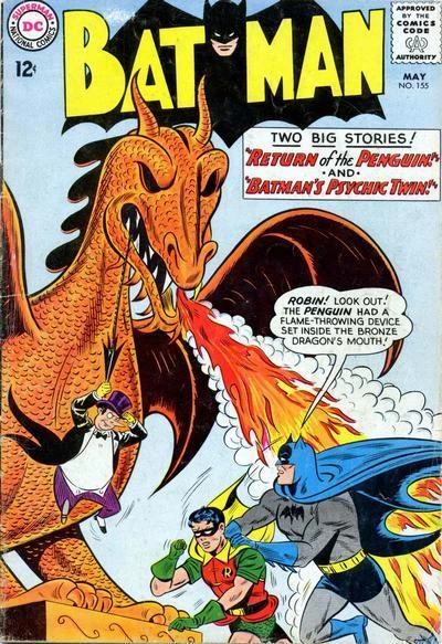 Cover of Return of the Penguin ; Batman's Psychic Twin