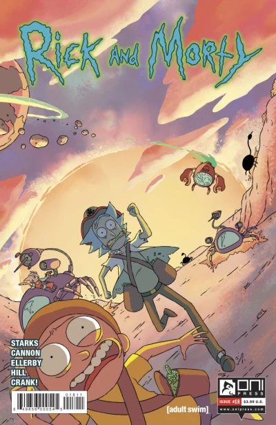 Cover of New Rick City; Pocket Mortys