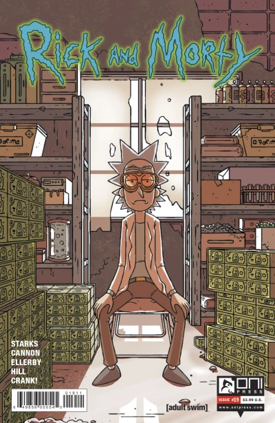 Cover of Desperately Meeseeking Ruin; Mecha Morty