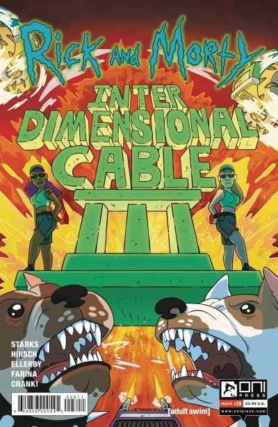Cover of Interdimensional Cable 3: The Threequel / Rick and Jerry in: The HurRickcane
