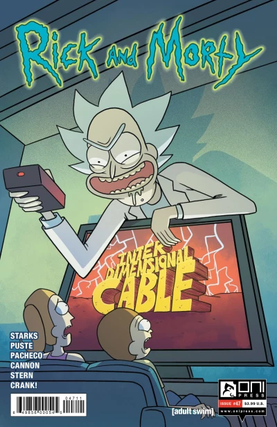 Cover of Interdimensional Cable Trouble; U-To, Brute?