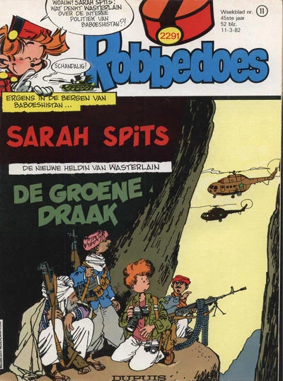 Cover of Sarah Spits De Groene Draak