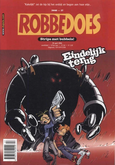 Cover of Eindelijk terug