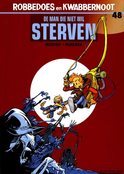 Cover of De man die niet wil sterven