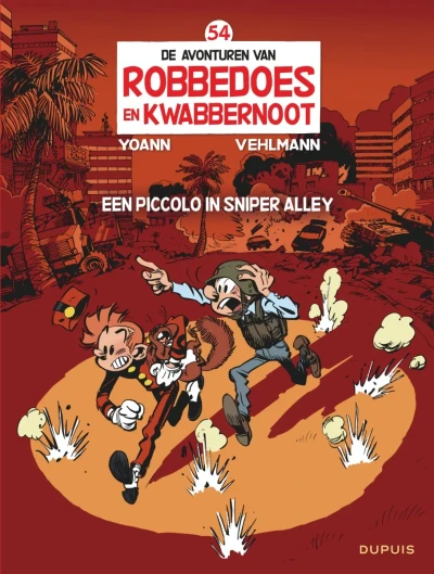 Cover of Een piccolo in Sniper Alley
