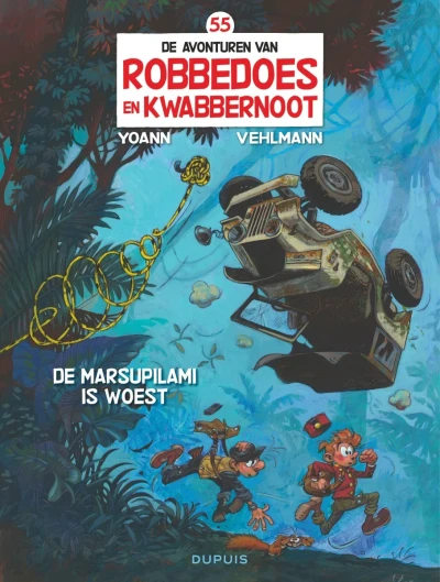 Cover of De Marsupilami is Woest