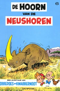 De hoorn van de neushoren