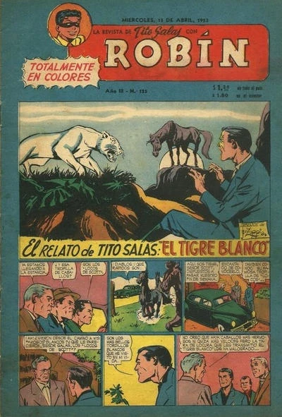 Cover of El Tigre Blanco