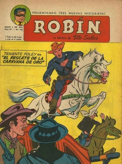Cover of Teniente Foley en "El Rescate de la Caravana de Oro"