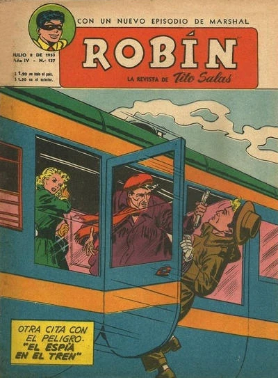 Cover of El Espia en el Tren