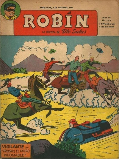 Cover of Vigilante en Trueno, el Potro Indomable