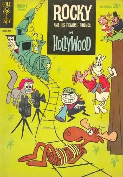 Cover of Rocky and His Fiendish Friends in Hollywood